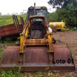LOTE 001 - Maquina Retroescavadeira