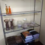 LOTE 008 - Rack de vidro